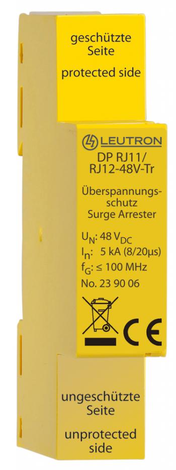 Compact surge protective module DataPro RJ11/RJ12-Tr